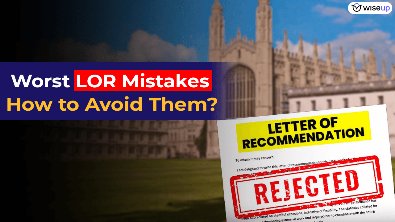 mistakes while writing a letter of recommendation