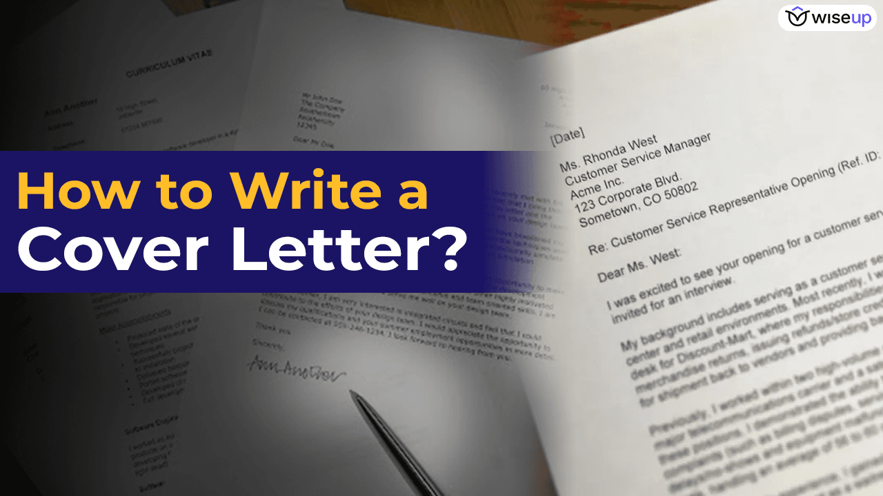 How to write a cover letter?