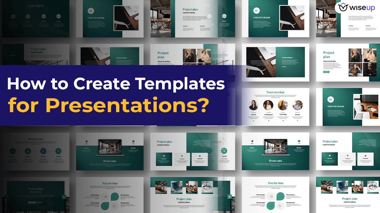 how to create templates for presentations?